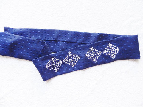 Austra Folk Style Embroidered Fabric Belt
