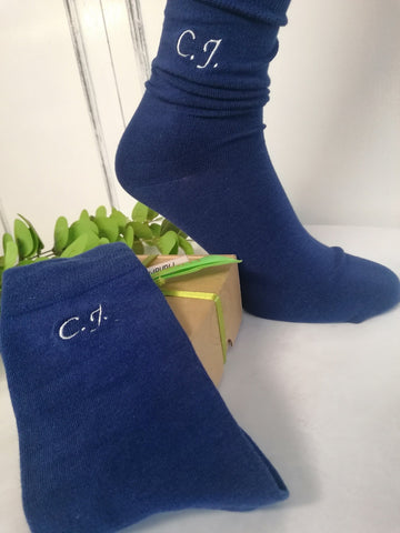 Business Socks with Initials