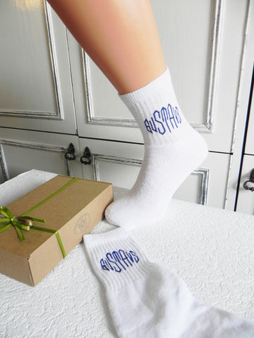 Sports Socks with Monogrammed Name