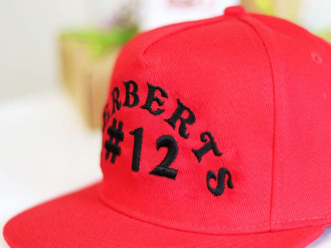 Player Snapback Cap With Embroidered Name and Number