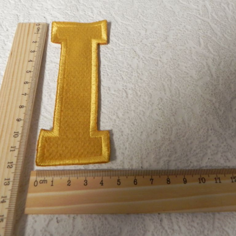 Big Letter Patch 12cm or 4.72in Hight Size