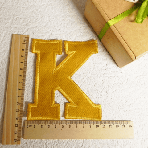 Big Letter Patch 12cm or 4.72in Hight Size