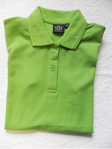 Men’s Cotton Polo Shirt with Logo - Green