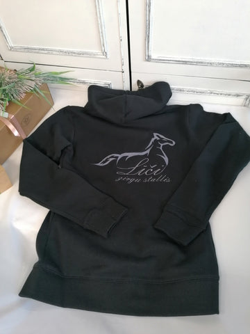 Kids Hoodie with Embroidered Logo on Back