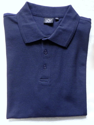 Women’s Cotton Polo Shirt with Logo - Blue