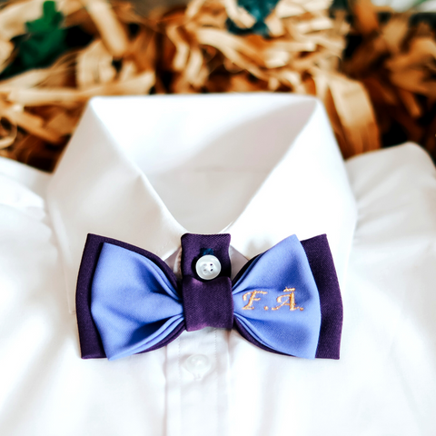 Vino Personalised Handmade Bow Tie
