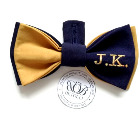 Goldingen Personalised Handmade Bow Tie