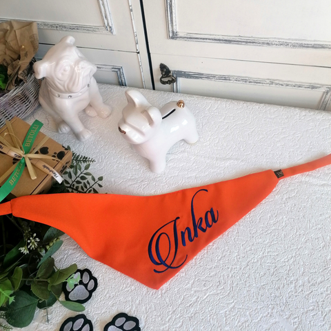 Bandana with Embroidered Name On the Side