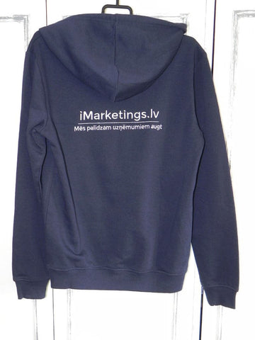 Kids Hoodie with Embroidered Logo on Back