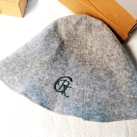 Sauna Hat with LOGO Embroidery
