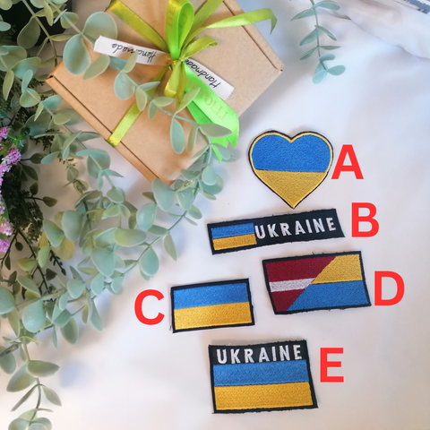 Sweater with UA Flag Patch