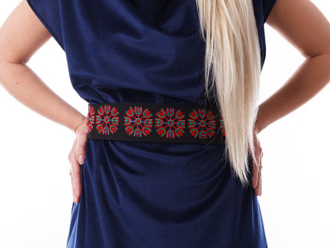 Talsu saulīte Short Style Skirts With Embroidered Belt
