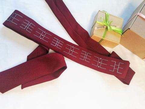 Ūsiņš Folk Style Embroidered Fabric Belt