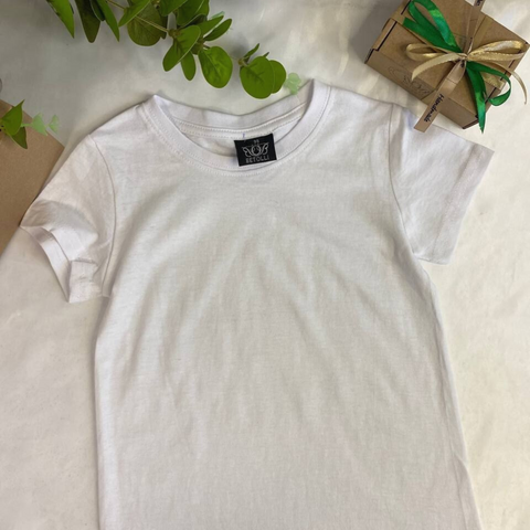 Kids Cotton T shirt with Logo