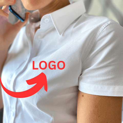 Robby Women's Short Sleeve Shirt With LOGO